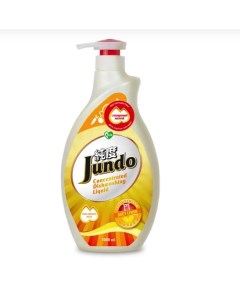 Средство для мытья посуды Juicy Lemon 1л концентрированный ЭКО гель для мытья фрук Jundo