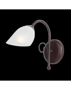 Настенный светильник бра Брауни 1 лампа 3м Е14 цвет коричневый матовый Vitaluce