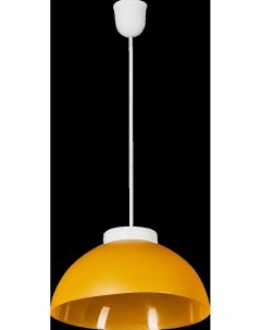 Подвесной светильник Rosanna 1xE27x60 Вт 28 см пластик цвет жёлтый Nobrand