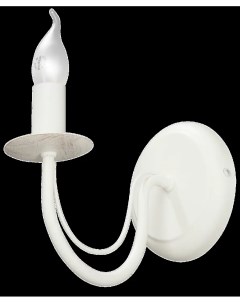 Настенный светильник бра Линда 1 лампа 3м Е14 цвет бежевый матовый Vitaluce