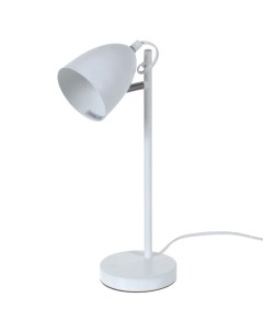 Настольная лампа Lille E14x25 Вт металл цвет белый Inspire