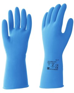 Перчатки латексные HQ размер XL цвет синий Profiline