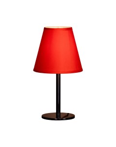 Настольная лампа Черный абажур красный MA 40428 BK R E14 15 Вт Maesta