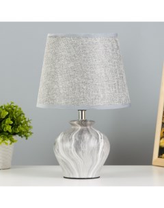 Настольная лампа Кумп 9884118 E14 40Вт серый 20х20х30 см Risalux