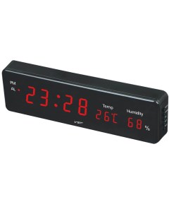 Настольные часы 805S М1 черный 805S красный Vst