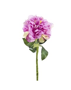 Цветок искусственный на ножке Пион фиолетовый 60 см 7820196 Gloria garden