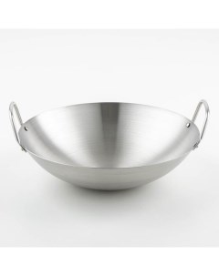 Сковорода wok Chief D 28 см нержавеющая сталь 6916739 Nobrand