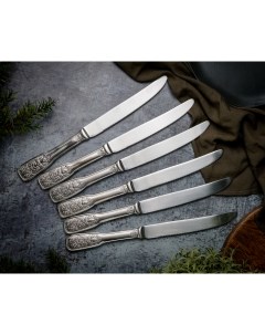Набор столвых ножей Versailles 1810 Satin 24 см 6 шт нержавеющая сталь Comas
