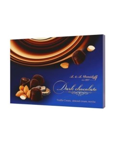 Шоколадные конфеты Ассорти трюфель миндаль мокко 284 г A.& a. demidoff