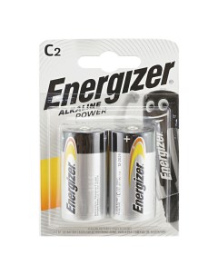 Батарейки Alkaline Power C 2 шт Energizer