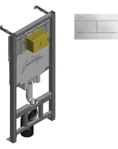 Комплект Система инсталляции для унитазов E29025 NF Кнопка смыва E4316 CP Jacob delafon