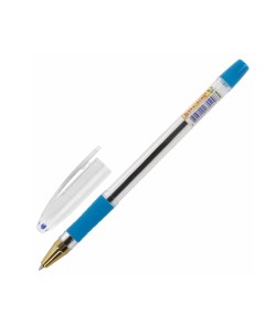 Ручка шариковая Model XL GLD синяя Brauberg