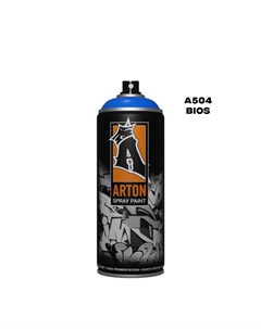 Аэрозольная краска A504 Bios 520 мл синяя Arton