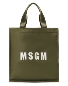 Текстильная сумка шопер Msgm