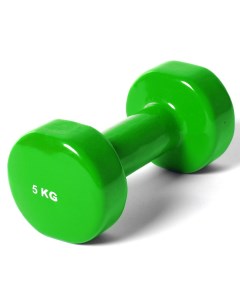 Гантель виниловая York 5 0 кг зеленая B35020 Sportex