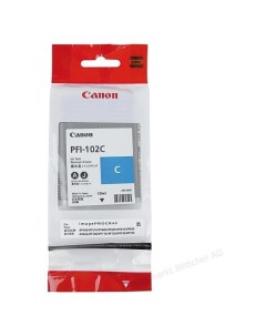 Картридж для струйного принтера Canon PFI 102C 0896B001 PFI 102C 0896B001