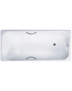 Чугунная ванна 160x70 см Aurora DLR230604R Delice