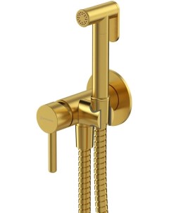 Гигиенический душ Y SYSYBI2GLB со смесителем золотой матовый Whitecross