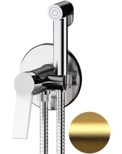 Гигиенический душ Slash SL65WBG со смесителем золотой матовый Remer