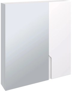 Зеркальный шкаф 70x75 см белый Стокгольм 00 00001127 Runo