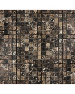 Мозаика Natural i Tile 4M022 15P Emperador Dark Мрамор коричневый поверхность полированная 29 8x29 8 Mir mosaic