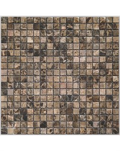 Мозаика Natural i Tile 4M022 15T Emperador Dark Мрамор коричневый поверхность состаренная 29 8x29 8 Mir mosaic