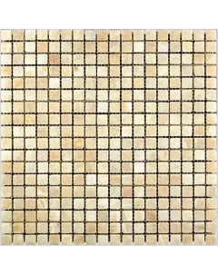 Мозаика Natural i Tile 4M073 15T Onyx Yellow Оникс желтый поверхность состаренная 29 8x29 8 Mir mosaic