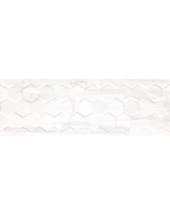 Плитка Brennero White Hexagon Rett 25x75 55240 Ceramika konskie