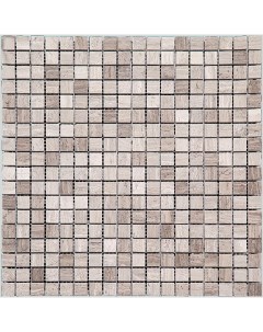 Мозаика Natural i Tile 4M032 15P Мрамор серый поверхность полированная 29 8x29 8 Mir mosaic