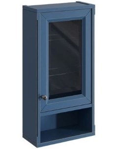 Шкаф одностворчатый синий матовый R Jardin 10492R B036 Caprigo