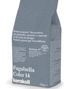 Декоративная полимерная затирка Fugabella Color 3кг 14 Kerakoll