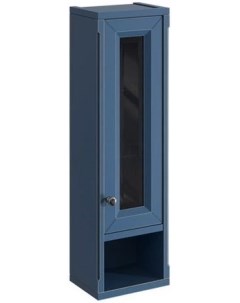 Шкаф одностворчатый синий матовый R Jardin 10490R B036 Caprigo