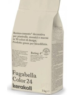 Декоративная полимерная затирка Fugabella Color 3кг 24 Kerakoll