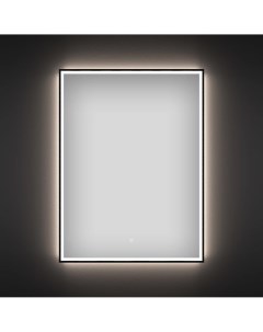 Зеркало 40x60 см черный матовый 7 Rays Spectrum 172201100 Wellsee