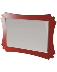 Зеркало 124 6x84 2 см красный матовый Bourget 11032 B014 Caprigo