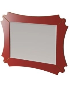 Зеркало 94 9x71 7 см красный матовый Bourget 11030 B014 Caprigo