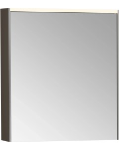 Зеркальный шкаф 62x69 5 см антрацит глянец L Mirrors 66909 Vitra