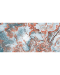 Керамогранит Onyx Teal Nebula Series 60x120 Bluezone