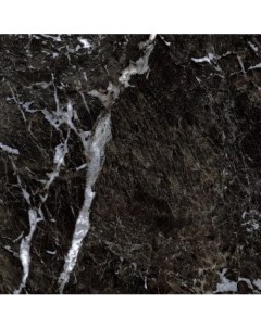 Керамогранит Gresse Stone Simbel carbon мрамор черно белый 60x60 Грани таганая