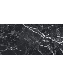 Керамогранит Gresse Stone Simbel pitch мрамор черно серый 60x120 Грани таганая