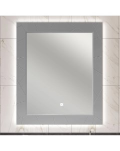Зеркало 90x100 см серый матовый Луиджи 00 00000523 Opadiris