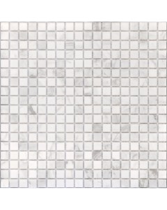 Мозаика Pietrine 4 Dolomiti bianco MAT 15x15x4 Leedo ceramica