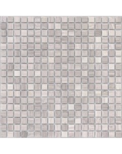 Мозаика Pietrine 4 Travertino Silver MAT 15x15x4 Leedo ceramica