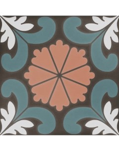 Керамогранит Sync Flower Blue 15x15 Dna tiles