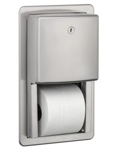 Диспенсер туалетной бумаги для 2 рулонов PRE700CS Mediclinics