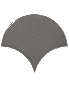 Керамическая плитка EQUIPE SCALE Dark Grey Fan 10 6x12 Equipe ceramicas