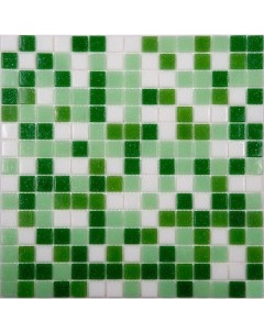 Стеклянная плитка мозаика MIX11 стекло зеленый бумага 2 0 2 0 0 4 32 7 32 7 Nsmosaic
