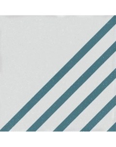 Керамогранит Boreal Dash Decor White Blue 18 5x18 5 Wow