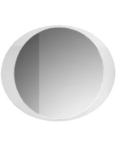 Зеркало 73x60 см белый глянец Дэко В 80 4810924221148 Belux