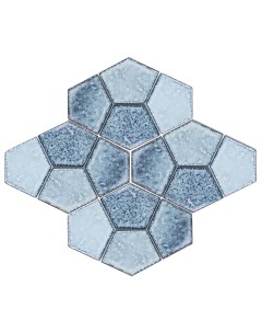 Керамическая плитка мозаика R 308 керамика глянцевая 15 1 30 6 Nsmosaic